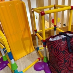 かんたん へんしんジム&すべり台の画像