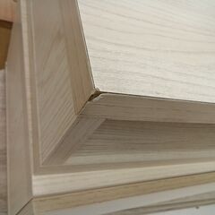 リユースのサカイ栃木店★ジモティ割あり★  TV台 ベージュ W105×D41×H35 クリーニング済み TC11698の画像