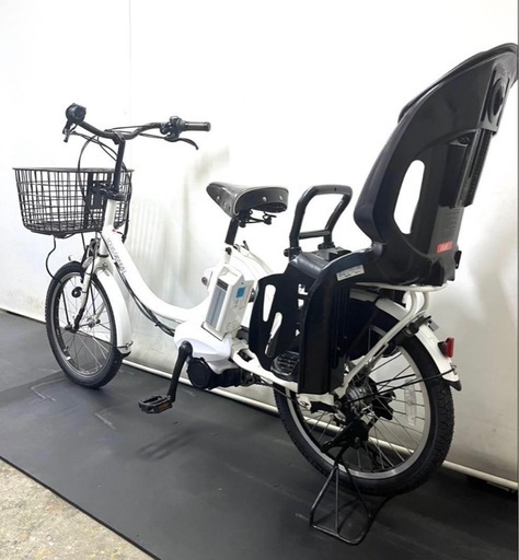 1年保証 送料無料　ブリヂストン　ルイガノ　20インチ　白色　電動アシスト自転車 1年保証送料無料ヤマハルイガノコラボ20インチ白電動アシスト自転車
