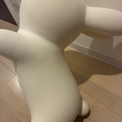 【キレイです】ブルーナボンボン　ミッフィー　白　ホワイト　おもちゃの画像