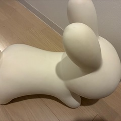 【キレイです】ブルーナボンボン　ミッフィー　白　ホワイト　おもちゃの画像