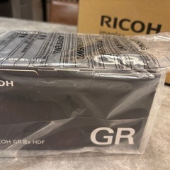 【新品未使用、保証期間内】RICOH　GRⅢx  HDF