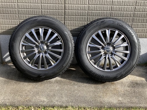 16インチスタッドレスタイヤ4本セット（アルミホイール、ナット付き