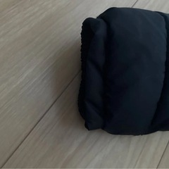 140　ZARA KIDS ザラキッズ ダウンジャケット ネイビー フード付き　中はフリース素材の画像