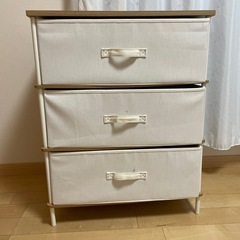 ニトリ　3段チェスト　東広島でのお取引可能の画像