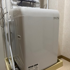 【美品】SHARP 洗濯機 8.0kg ES-GV8D-S（2020年製）／引っ越しのため手放しますの画像