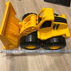 ホイールローダー　おもちゃの画像