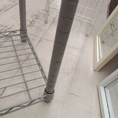 リユースのサカイ栃木店★ジモティ割あり★  ラック グレー W60×D36×H92 クリーニング済み TC11700の画像