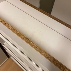 冷蔵庫脇収納の画像