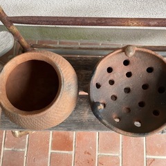 古い水コンロの画像