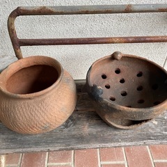 古い水コンロの画像