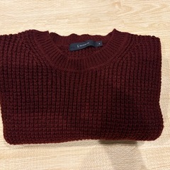 RAGEBLUE セーター Mサイズ 赤の画像