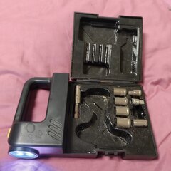 小物3点まとめて、引取のみ(LEDライト、Harioサイフォン、カップx3)の画像