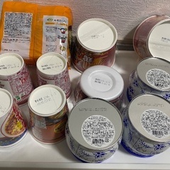 未開封　食品セット　袋麺　カップラーメン　クッキーの画像