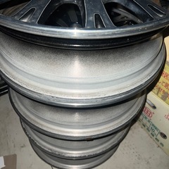 N-BOXカスタム　　アルミホイールの画像