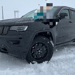 18インチアルミ　スタッドレス付き　ラングラー&グランドチェロキーの画像