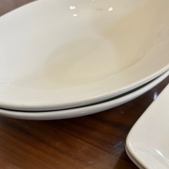 ⑦ パスタ、カレー皿　スクエア取り皿　4枚セットの画像