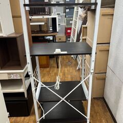 リサイクルショップどりーむ鹿大前店　No3130　レンジボード　ビス一部無しの画像