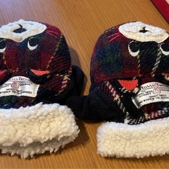 【お話中】Harris Tweed手袋【4〜7才くらい】の画像