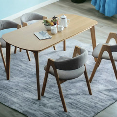 木製ダイニングテーブル（定価78000円)の画像