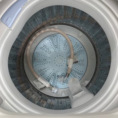 【 6ヶ月間の動作保証付き＋軽トラック無料貸出！】無印良品　全自動洗濯機5.0kgの画像