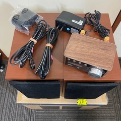 DENON SC-M41 ペア スピーカー ソフトドームツイーター デノン 音響 機器 オーディオ アンプ付き ブックシェルフ型 の画像