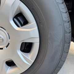 ハイエース　ホイールタイヤセット 15インチ　新車外しの画像