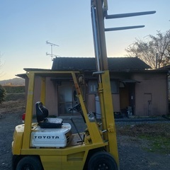 トヨタ、フォークリフト1.5t、 4FG15、ガソリン、足利市、下取りOKの画像