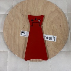 IKEA 時計　おもちゃ　木製の画像