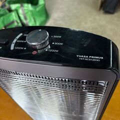 美品 ユアサ ハイブリッドヒーター YKT-SCS12D(K) 2022年製の画像