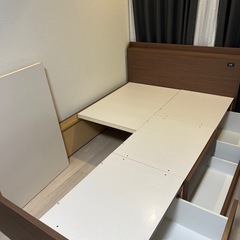 ニトリ ベッドフレームの画像