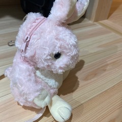 うさぎバッグ　ぬいぐるみの画像