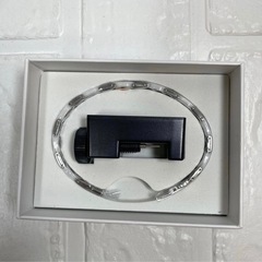 ゲルマニウムブレスレット レディース セラミック+ステンレス 静電気除去ブレスの画像