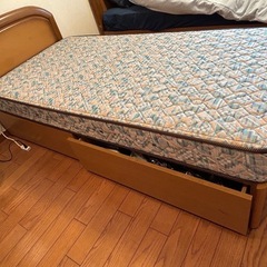 シングルベッドの画像