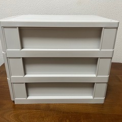 卓上引き出し 3段 A4の画像