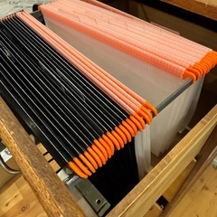 アンティーク 書類棚の画像