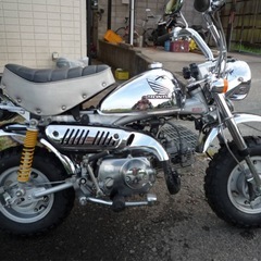 ホンダ　12V AB27 モンキー50 メッキ リミデット実動車両
の画像