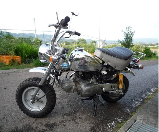 ホンダ　12V AB27 モンキー50 メッキ リミデット実動車両