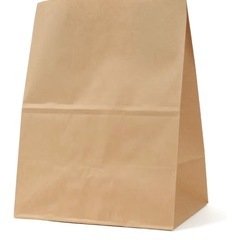 【新品未使用】イベント等で使えるシンプルな紙袋の画像