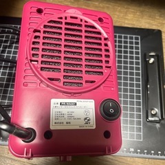 人感センサー付き、セラミックファンヒーターの画像