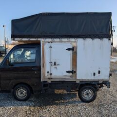 ハイゼットトラック　4WD　MT　車検R8/1月まで　幌車使用2.6mの画像