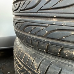 スズキ純正ホイール　　　　バリ山タイヤ付き
の画像