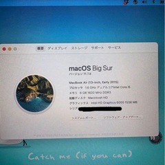 MacBook Air シルバー　2015
　13インチ　Apple の画像