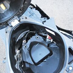 ジャンク 部品取り スズキアドレス125 DT11A 不動 キー付き キックおりますの画像