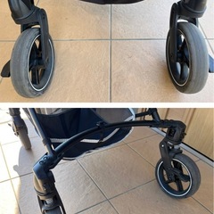 ランフィRA8 ベビーカー　折りたたみ　ab型　の画像