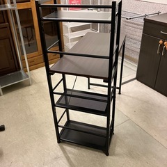 サ2511-401 PCデスク ダークブラウン キズ汚れ有りの画像