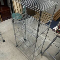 リサイクルショップどりーむ天保山店　No4903 メタルラック　キャスター付き♪　マルチラック　汎用性抜群🎵の画像