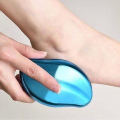 新品❤️ ナノガラス脱毛器 痛みのない除毛＆角質クリスタルリムーバー除毛器　ブルー　1個の画像