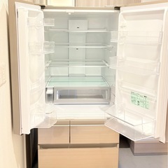 【本日限定格安】【美品】Panasonic 冷蔵庫NR-F508HPX-N 2022年製　6ドアの画像