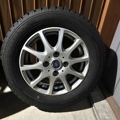 2023年製　DUNLOP スタッドレスタイヤ&TIRADO Eta アルミホイール　4本セットの画像